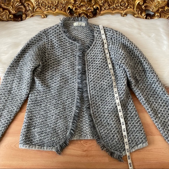 Cocogio Italy Open Front Cardigan - Picture 6 of 8